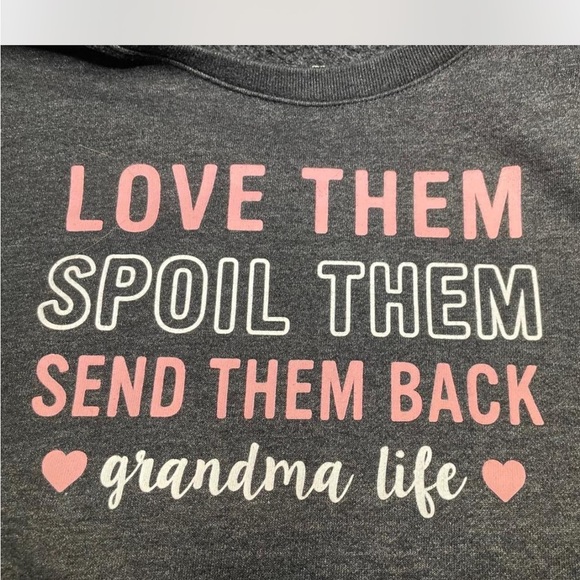 Gray Graphic Sweatshirt - Picture 4 of 5